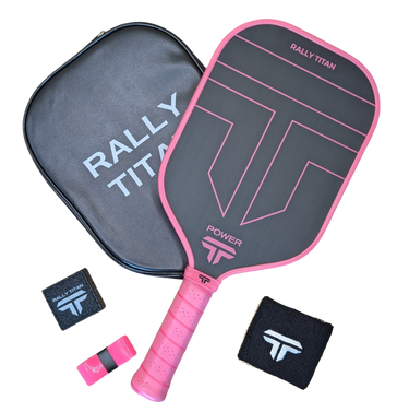 Titan Power 14MM | Thermoformed Unibody Construction | Foam Injected Walls | T700 Titan Carbon Friction Surface | Pink